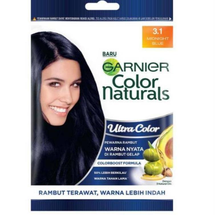 Dijual--Garnier Color Natural Ultra Color Midnight Blue+ultraHair