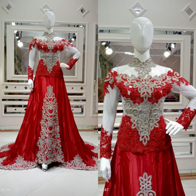 SALE KEBAYA PENGANTIN Payet ekor)
