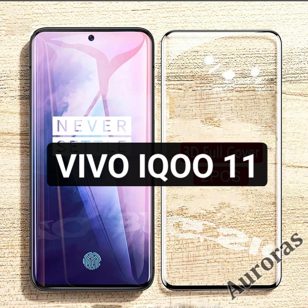 Anti Gores Kaca Hp Vivo Iqoo 11 Tempered Glass Pelindung Layar Handphone