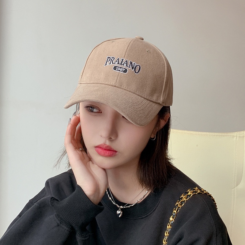 Topi baseball Motif Bordir Tulisan Untuk Pria / Wanita