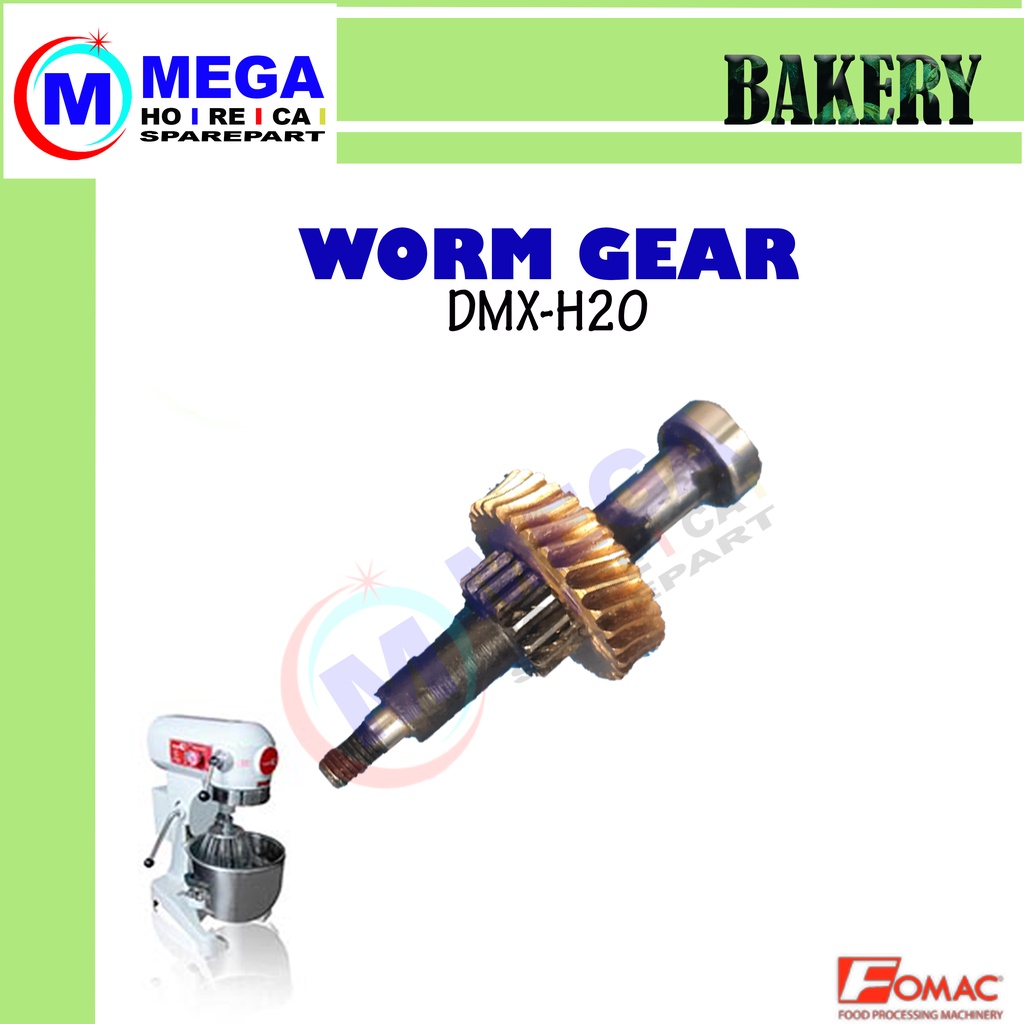 DMX-H20 Sparepart Worm Gear Mixer Fomac