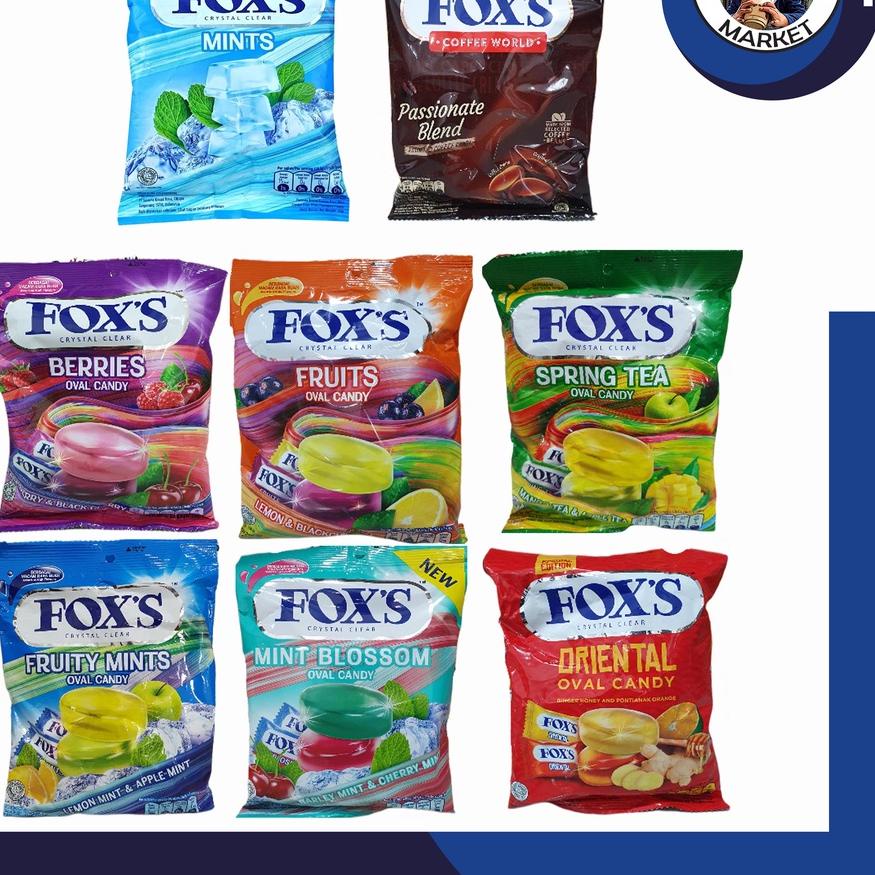 

9.9 MALL Fox Foxs Fox's Permen 90gr 90gram 90 gram All Varian