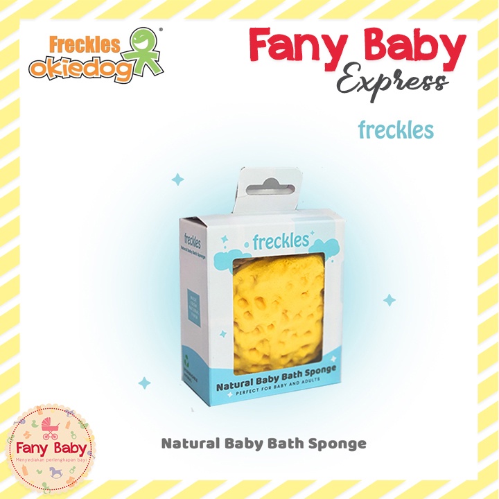 FRECKLES NATURAL BABY BATH SPONGE