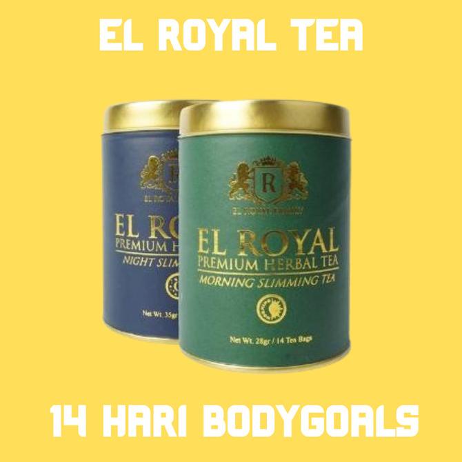 

[BISA COD] El Royal Premium Herbal Tea Morning & Night Teh Herbal 1 paket - BPOM