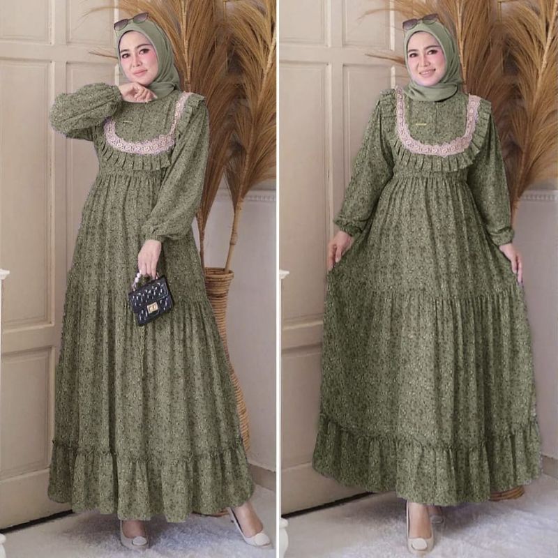 MAXI GAMIS SYAKURA DRESS ld 110