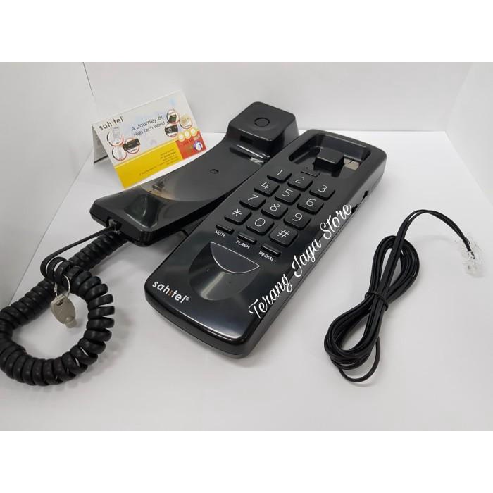 Telepon Kabel Sahitel S21 Pesawat Telepon Kabel Sahitel S-21 (Hitam)