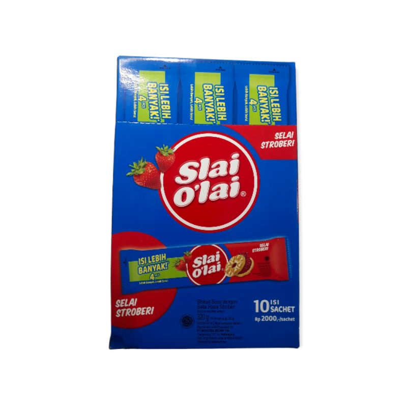 

SLAI OLAI STROBERY 32GR 1PAK ISI 10PCS