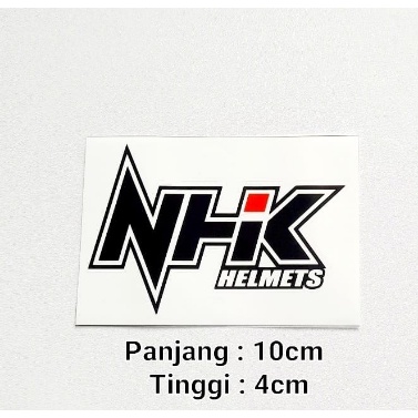 Stiker Print Cut Helm NHK / Cutting Stiker Helm NHK
