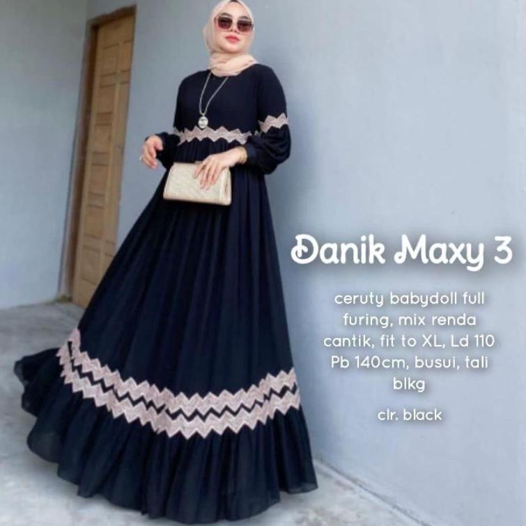 [BKJ.11De22ᴶ] (DEWASA) SUPER JUMBO GAMIS CERUTY BABYDOLL RENDA ZIGZAG//SUPER JUMBO XXXL//GAMIS CERUT