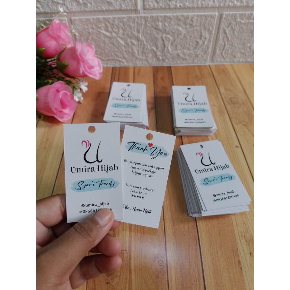 

Hangtag / Label Baju