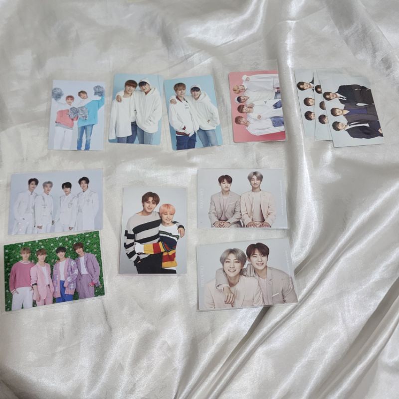 SEVENTEEN Group unit trading card jepang korea tc woozi the8 hoshi vernon dino performance unit ming