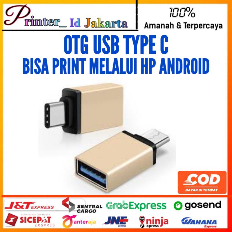 Otg Usb Type C Connector Bisa Ngeprint Melalui Hp Android