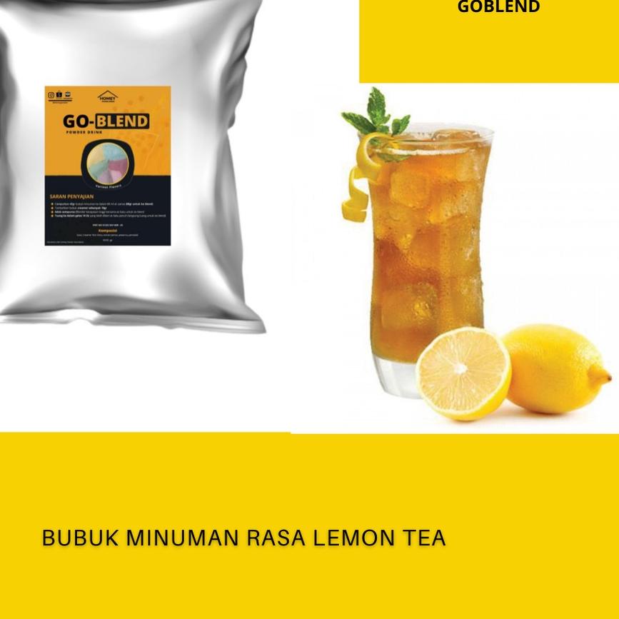 

WOW MURAH Bubuk Minuman LEMON TEA 1Kg / Bubuk minuman rasa LEMON TEA 1Kg / Serbuk LEMON TEA / Bubuk Minuman Teh Rasa LEMON / LEMON TEA POWDER,