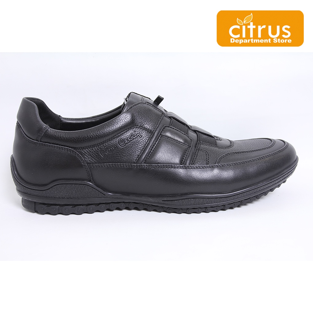 Pierre Cardin 1406 Sepatu Casual Pria Warna Black & Brown