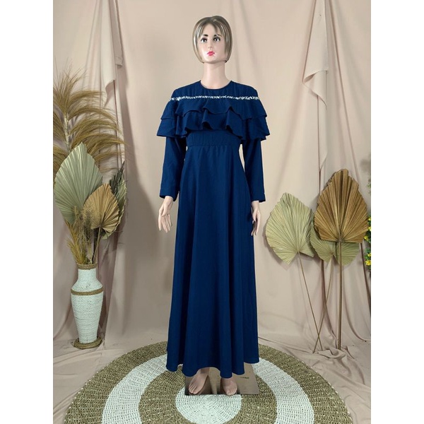 gaun muslim#gaun terkini#gamis wisuda#gamis kekinian#gamis hajatan#