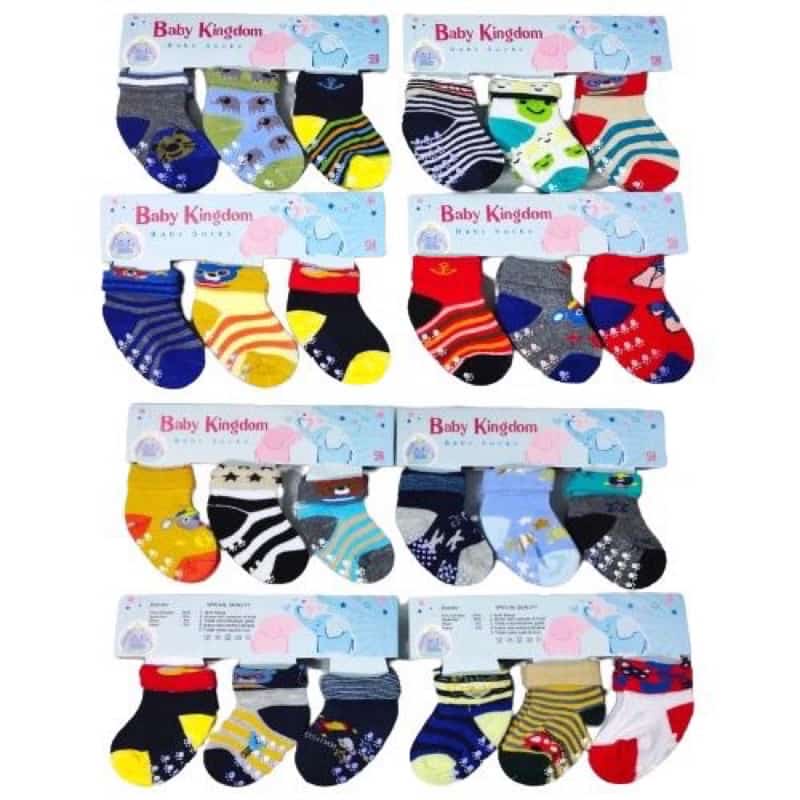 KAOS KAKI BAYI 0-12 BABY KINGDOM-LIPAT SNI