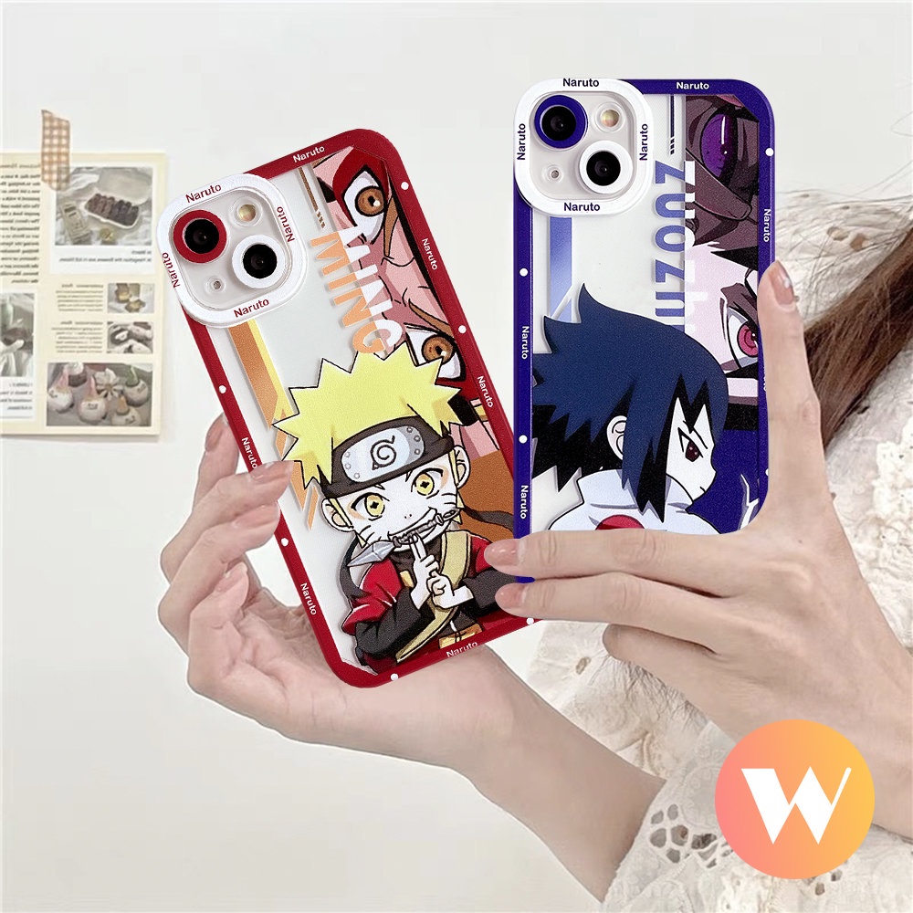 Trendy Anime Uzumaki Naruto Soft Case Realme C35 C30 C25 C12 C25s C21Y C25Y C20 C15 C21 8Pro 5i 9 8 6i 8i 5s 9pro Plus 5 9i C31 C3 C11 C20A GT Kartun Uchiha Sasuke Sarung Belakang