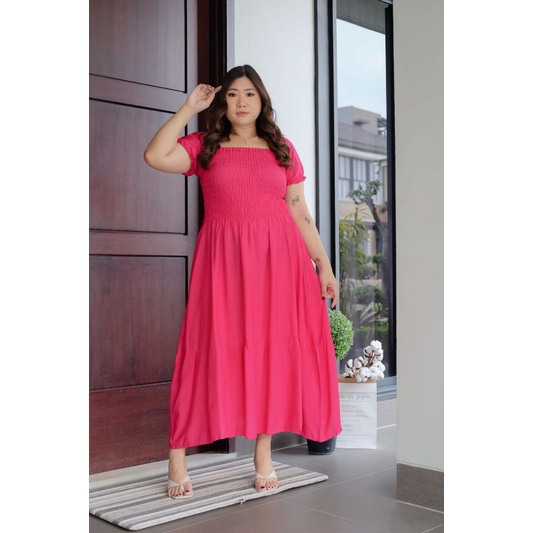 Dress Canda Jumbo Polos ( rayon premium )