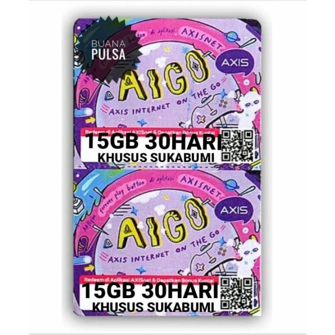 VOUCHER AXIS 15GB 30HARI KHUSUS SUKABUMI