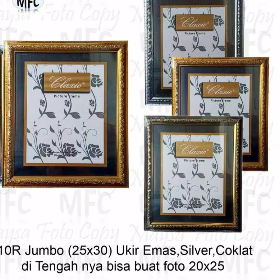 Star Seller Paket cetak foto 10R Jumbo/12R (25x30) + Bingkai
