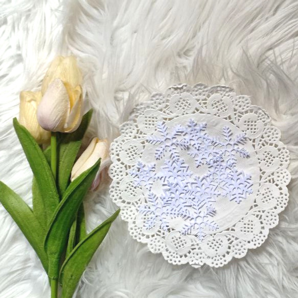 

ZIBA-C007 Die Cut Snow white for Scrapbooking / Journaling