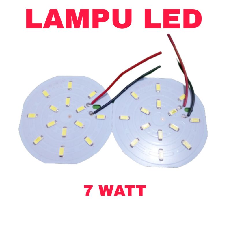 LAMPU LED DC 3,7 V / 7 WATT LEMPENGAN ALUMUNIUM LAMPU LED