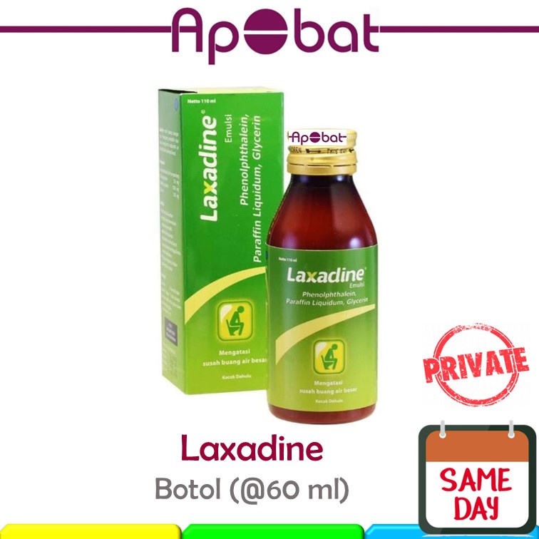 - ApObat - Laxadine Sirup Sembelit / Konstipasi Syrup 60 ml Laksadine Laxadin Laksadin Lakxadine Lak