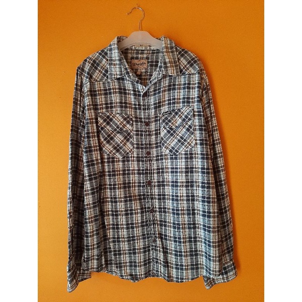 KEMEJA FLANEL WRANGLER ORIGINAL