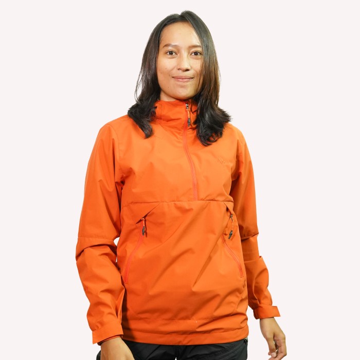 ⭐BISA COD⭐ Jaket waterproof mountaingeer ULIN series - Jaket MTG PACKABLE - Orange, S