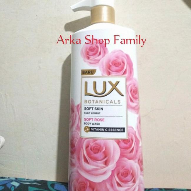 PROMO SERU [COD] LUX Botanicals Soft Rose Sabun Mandi Cair Pump / Botol 580 ml ORIGINAL 100%