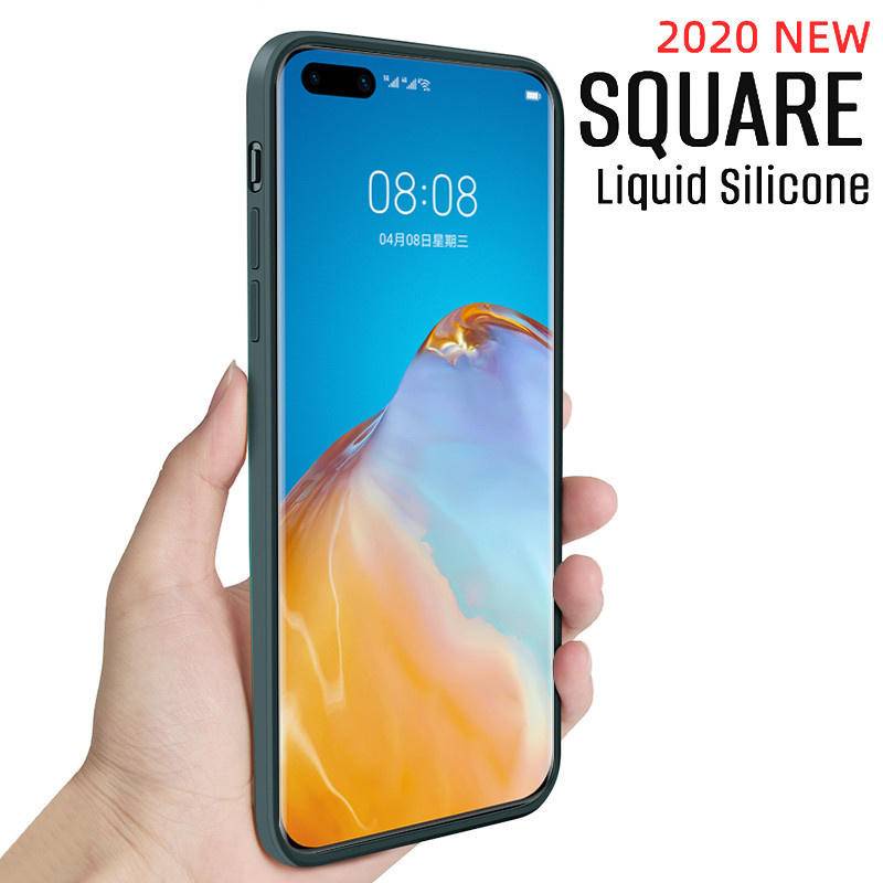 Untuk Huawei Honor 8x10 10i 20 30 30s Pro Lite Silikon Cair Cover Celular Case