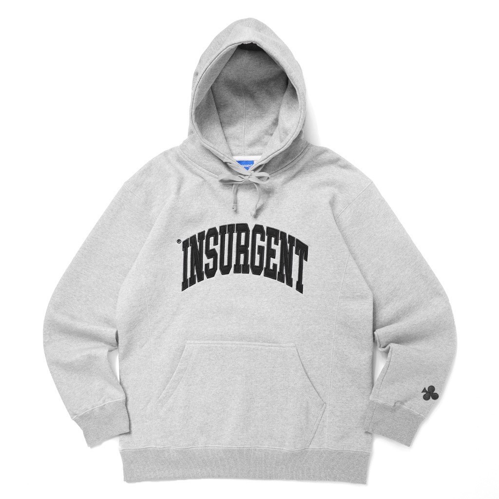 Jaket sweater hoodie Insurgent - Heavyweight Hoodie College Series Misty 280 gsm