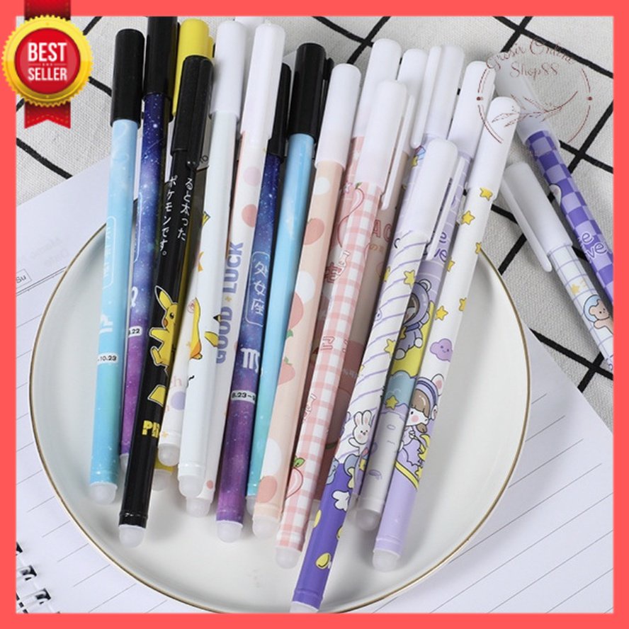 GOS - H210 - Pulpen Gel - Ballpoint Erasable Pen - Pulpen Gel Bisa Di hapus - Pulpen Gel Karakter Per-Pcs