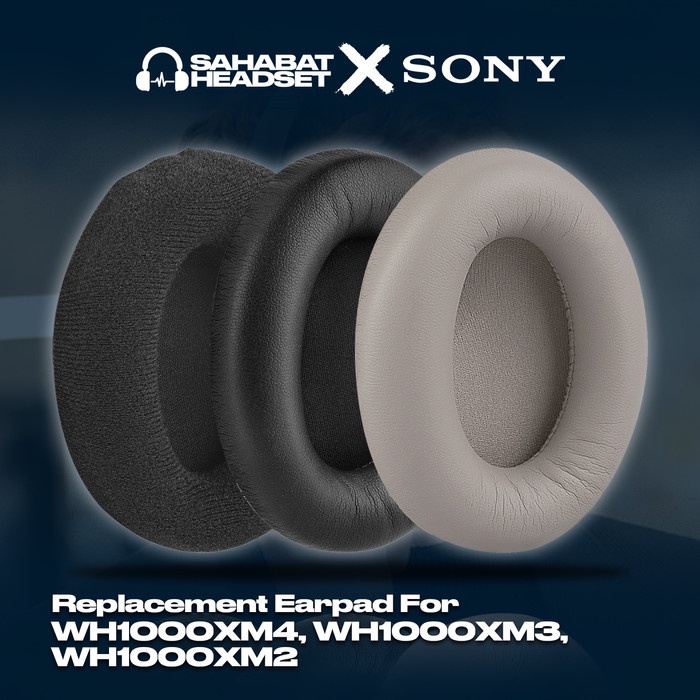 EARPAD SONY MDR WH1000XM3 WH1000XM4 WH1000XM2 WH 1000 XM3 XM4 XM2 BUSA