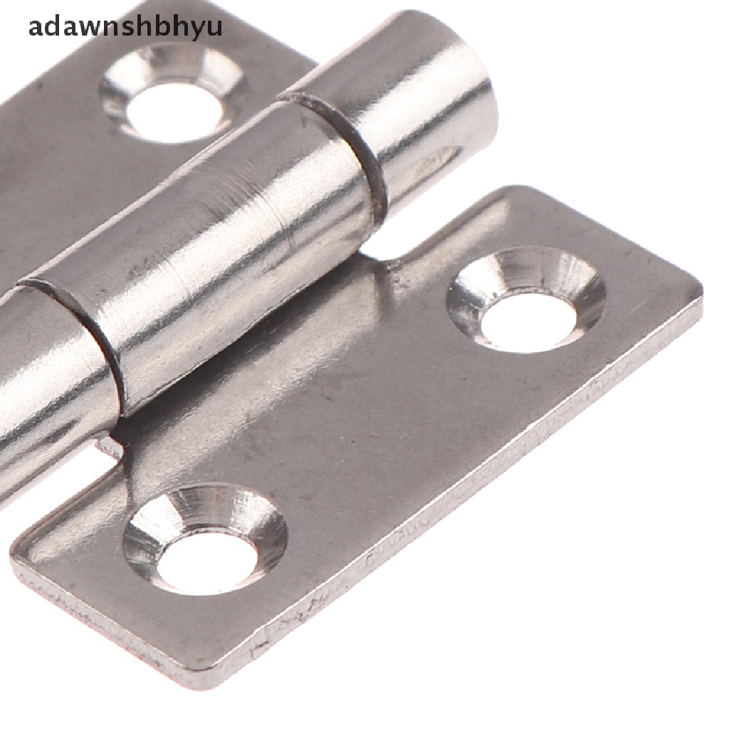 Adawnshbhyu 40*40*2mm Engsel Stainless Steel Engsel Kabinet Peralatan Industri  Id