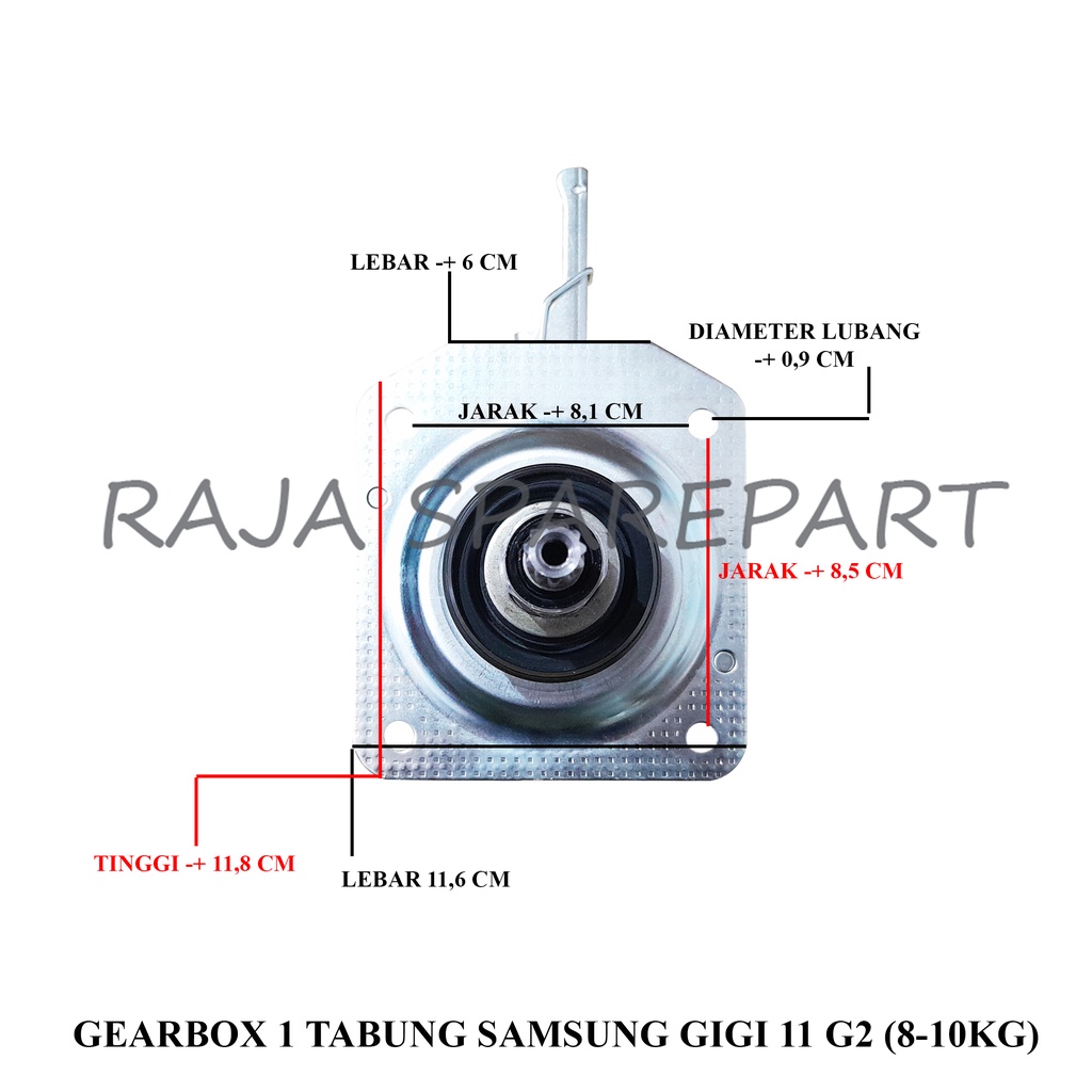 GEARBOX 1 TABUNG SAMSUNG GIGI 11 G2 (8-10KG)