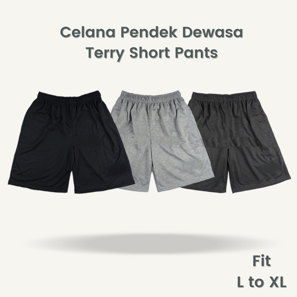 Shorts Pants For Men Polyester Kombinasi Warna CLN 640