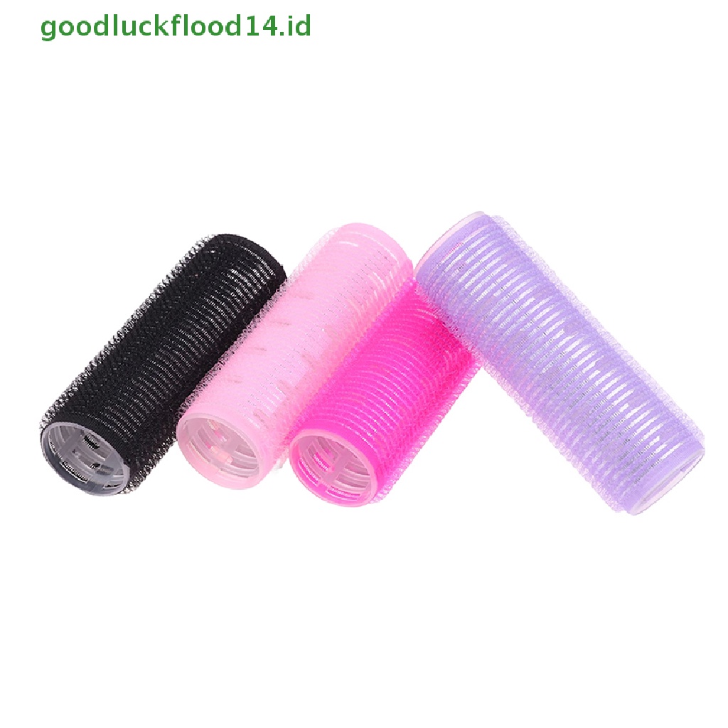 [GOOGFOUR] 4pcs Poni Penjepit Rambut Klip Roller Gelombang Curl Air Bangs Hairstyle DIY Salon [TOP]