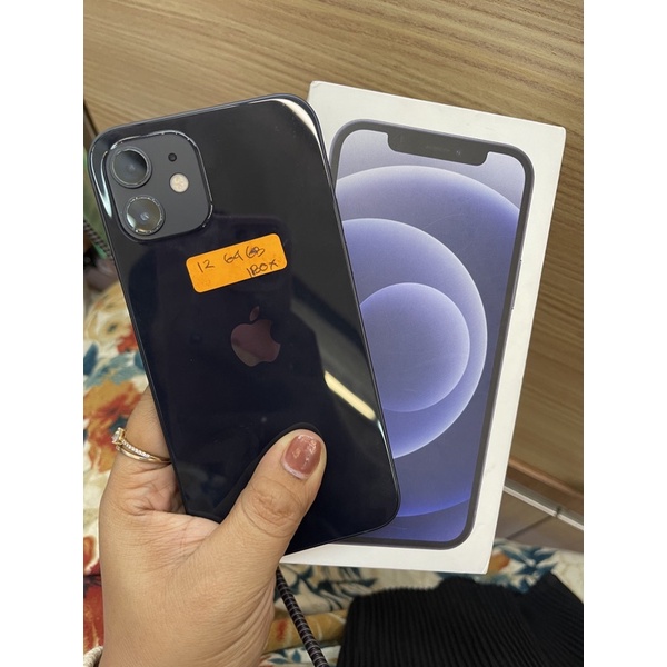 Iphone 12black 64gb IBOX