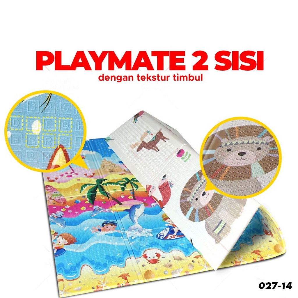 Matras Bayi Playmat Bayi Karpet Lipat Bayi XPE