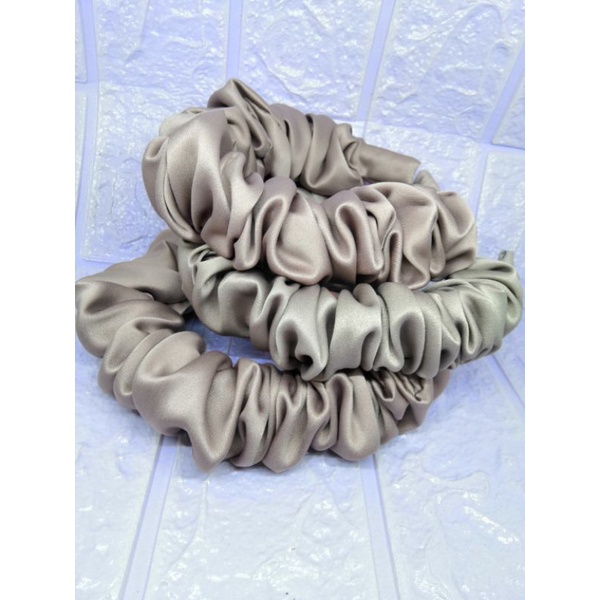 Bando Scrhunchi kerut korea / bando kerut cantik