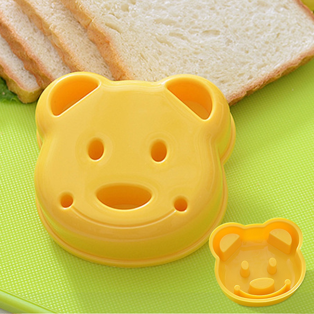 Lakhu Cetakan Roti Tawar Sandwich Mold Bear Beruang lucu