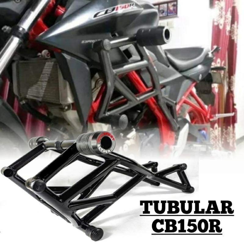 Tubular slider agna Honda cb150r new dan old