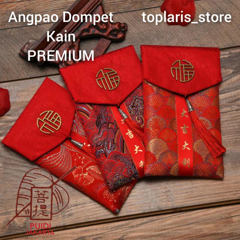 Angpau Kain Premium Dompet HOKI