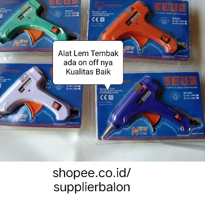 

⏎ ALAT LEM TEMBAK / GLUE GUN ON OFF alat kerajinan tangan DIY ㆁ