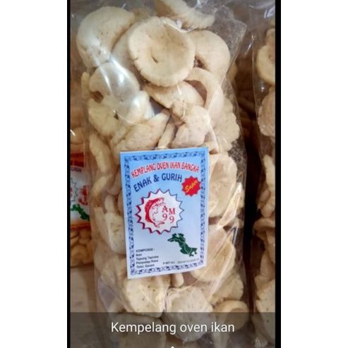 

Kerupuk kemplang ikan oven super bangka