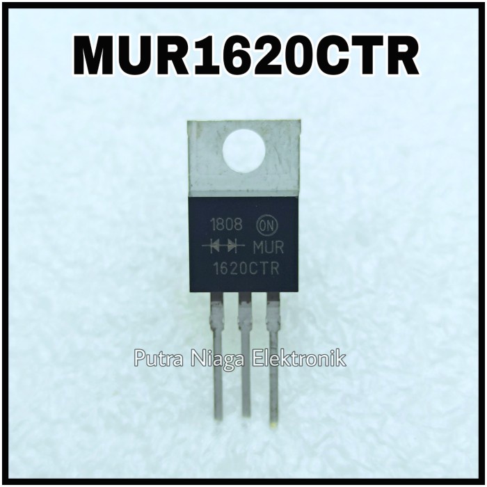 Dioda MUR1620CTR TO-220 / MUR1620 Dual Fast Recovery Diode 16A 200V putr4n14 Ayo Beli