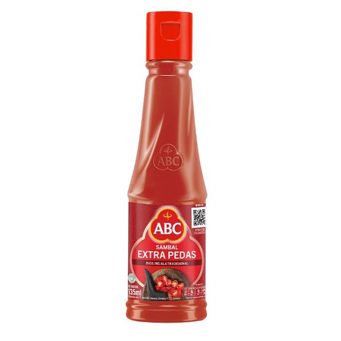 

ㄽ ABC Saus Sambal Extra Pedas 135 mL ❦