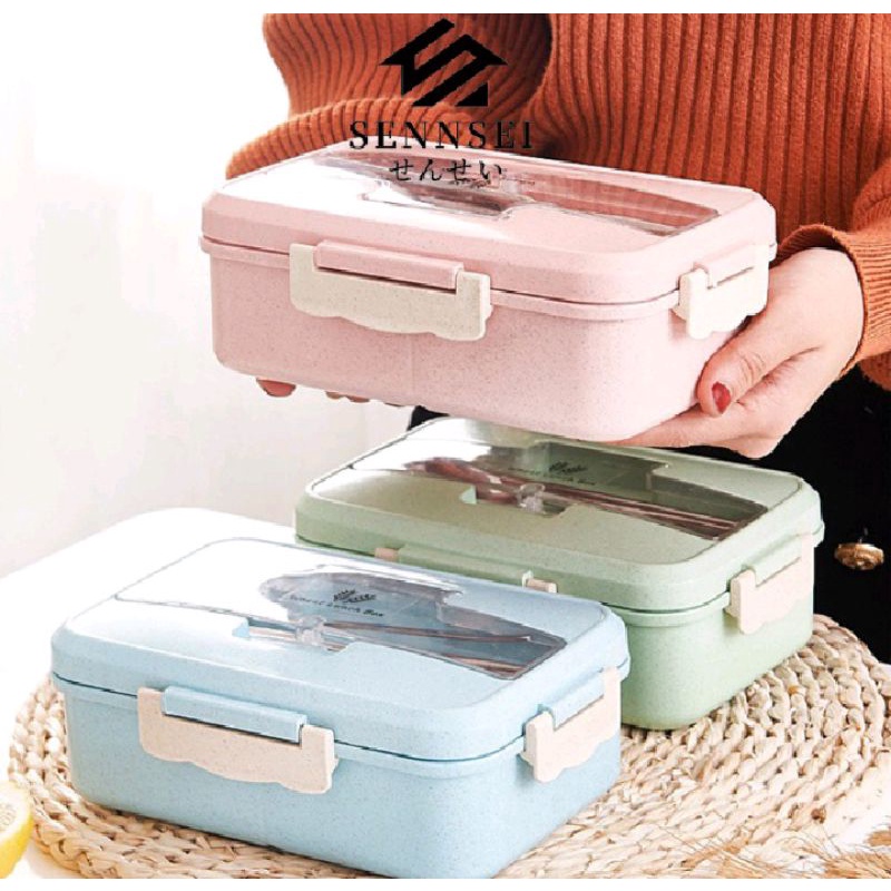 Kotak Nasi Lunch Box Jerami