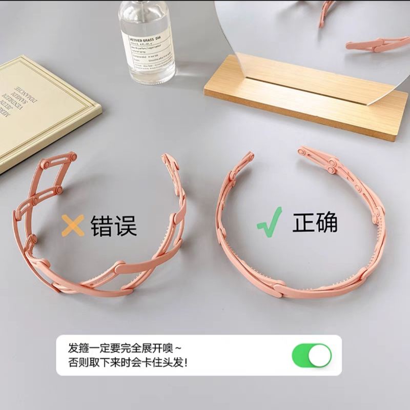 Bando Lipat Elastis KOREA Doff /Bandana Rambut Premium Doff Fold Hairbands CONVENIENCE MAGIC FOLDED HAIRBAND BANDO FASHION PORTABLE